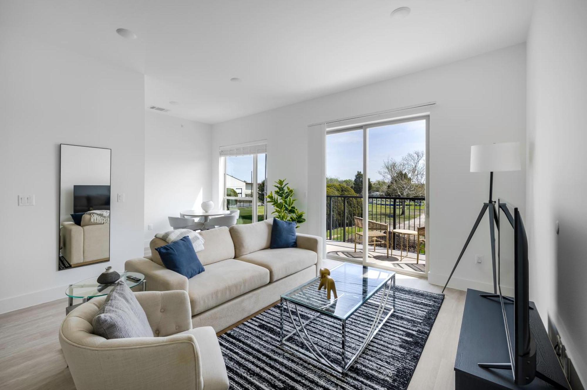 Railyard Apartments By Barsala Denton Oda fotoğraf