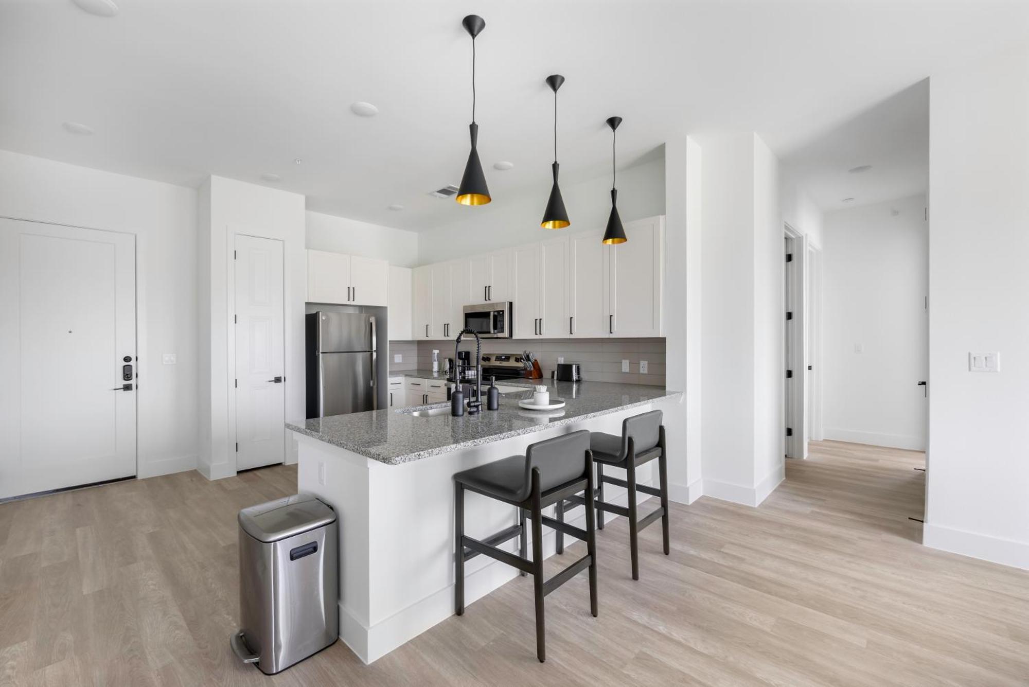 Railyard Apartments By Barsala Denton Oda fotoğraf