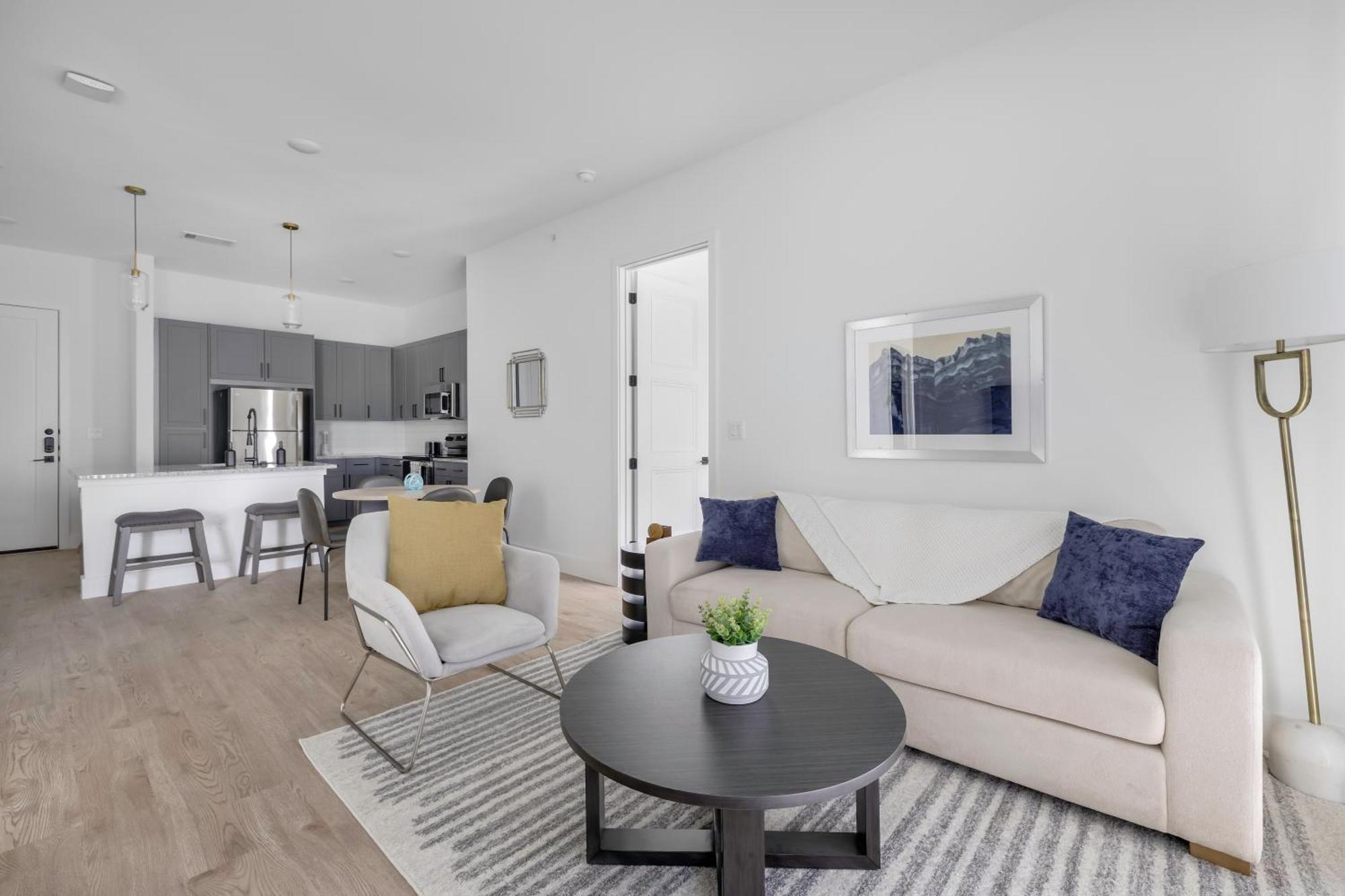Railyard Apartments By Barsala Denton Oda fotoğraf